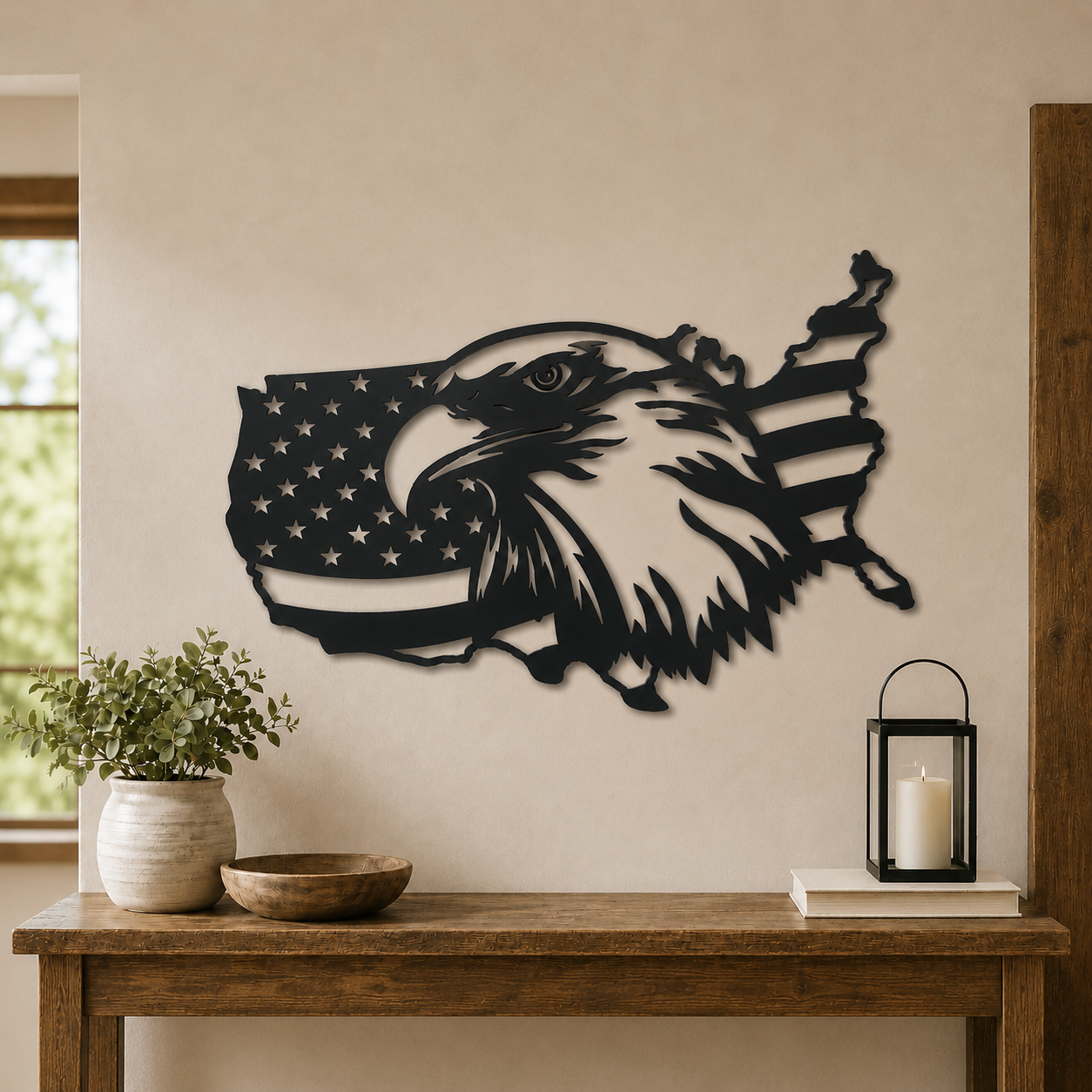 Unites states/Eagle - Wall Art