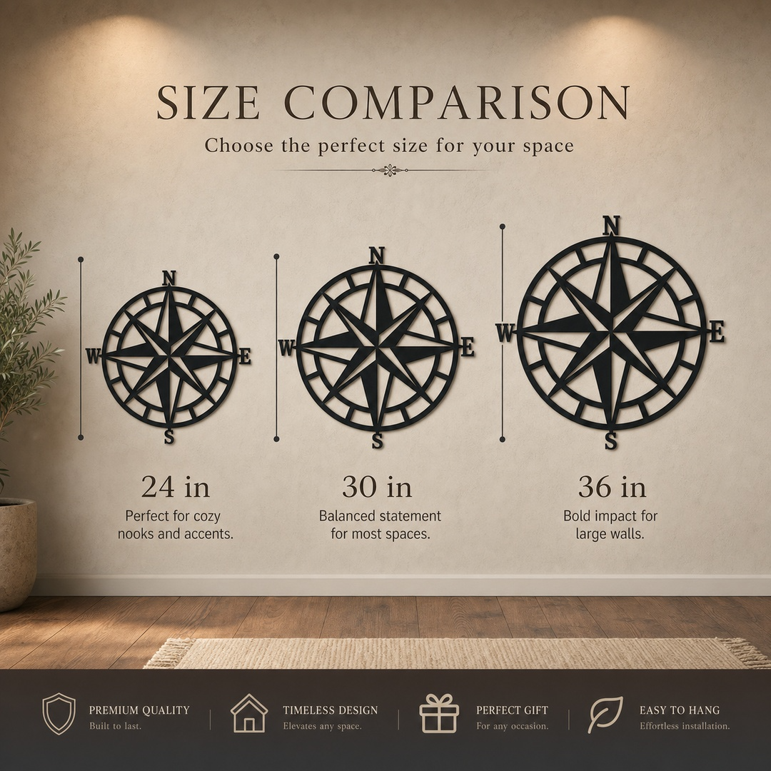 Nautical Compass - Wall Art